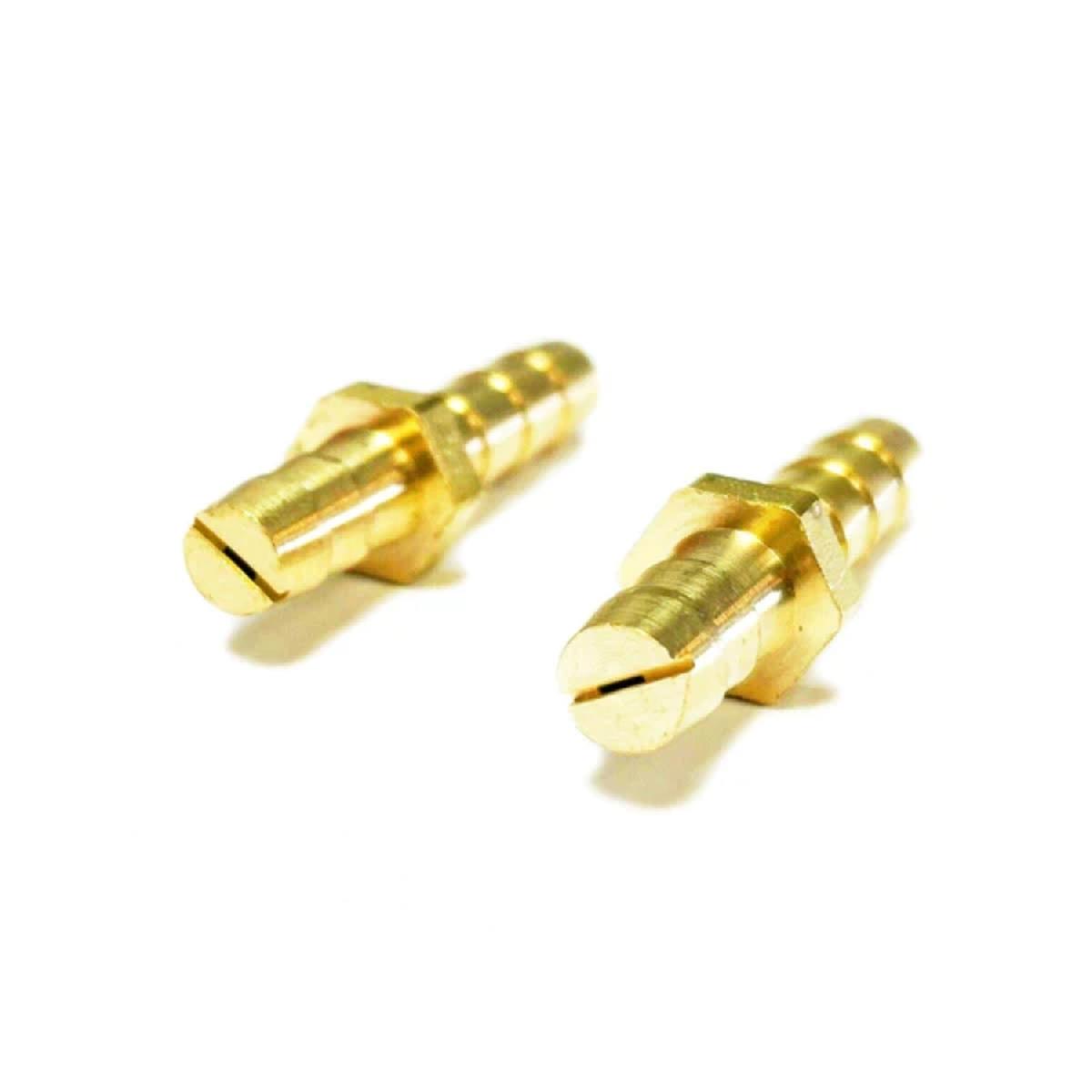 Brass Fan Jet - 5mm Hosetail per 2stuks